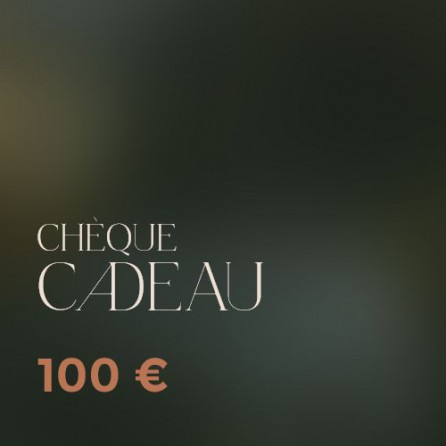 Chèque cadeau de 100 €
