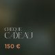 Chèque cadeau de 150 €